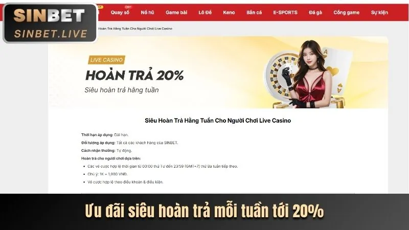 Trò chơi Baccarat tại shbet1